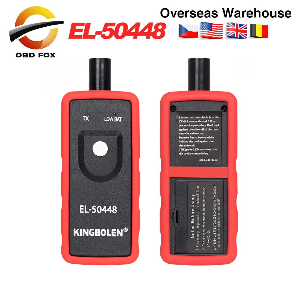Автомобильный датчик контроля давления в шинах EL50448 для GM Opel TPMS инструмент сброса