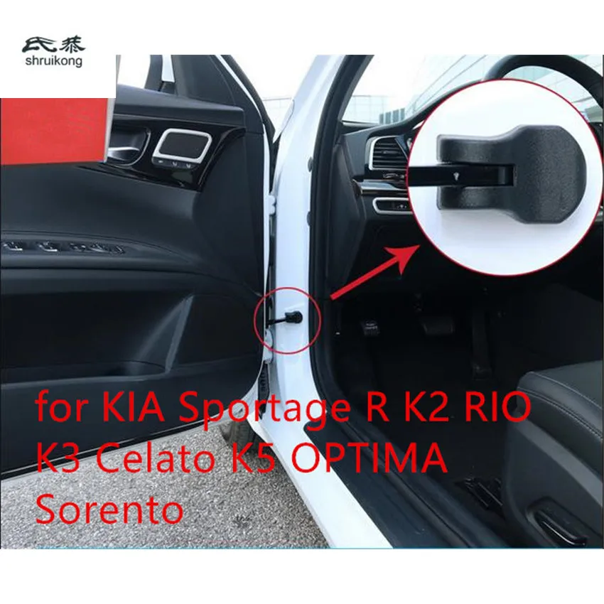

Защитный чехол из АБС-пластика для двери автомобиля, 4 шт./лот, для KIA Sportage R K2 RIO K3 Celato K5 OPTIMA Sorento