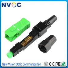 10 шт./пакет, волоконно-оптический разъем SC/APC FTTH SC APC Быстрый разъем