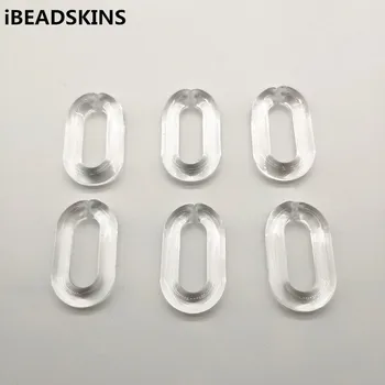 

New arrival 39x24mm 140pcs clear Acrylic oval shape beads for stud earrings/earrings accessories/Earring parts/ jewelry DIY