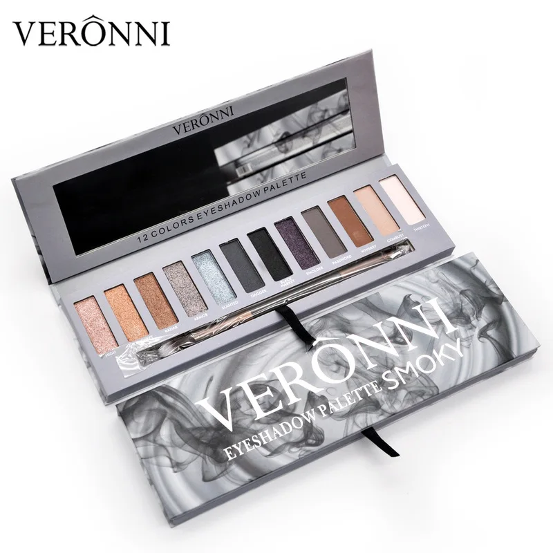 

VERONNI Brand Matte Eye Shadow Palette Ultimate Basics Make up Eyeshadow 12 Color NK Eyeshadow Smoky eye shadow Palette Comestic