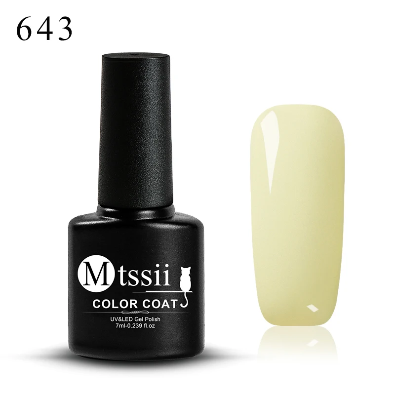 Mtssii, 148 цветов, 7 мл, Гель-лак для ногтей, гибридные лаки для дизайна ногтей, гель для ногтей, УФ-гель для ногтей, лак для ногтей - Цвет: BW2356