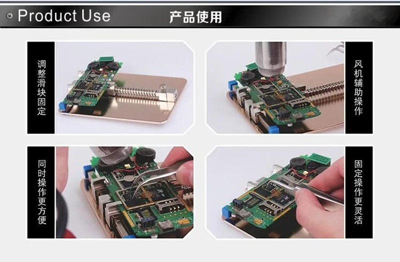 Kaisi универсальный металлический держатель печатной платы джиг приспособление рабочая станция для iPhone мобильного телефона PDA MP3 инструмент для ремонта