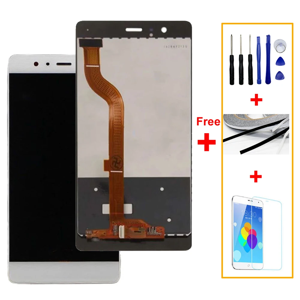 

New Grade A+++ 5.2 Inch LCD With Frame LCD Screen Display For HUAWEI P9 LCD Screen With Digitizer