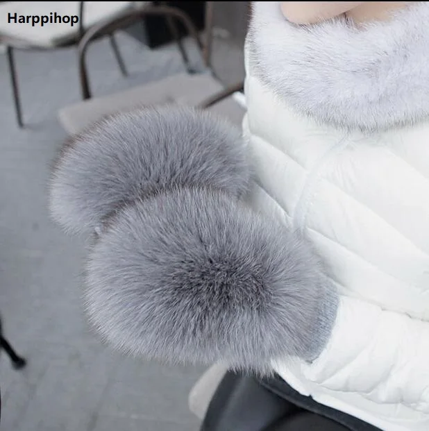 Новинка 2018 женские модные брендовые новые зимние перчатки из натуральной шерсти