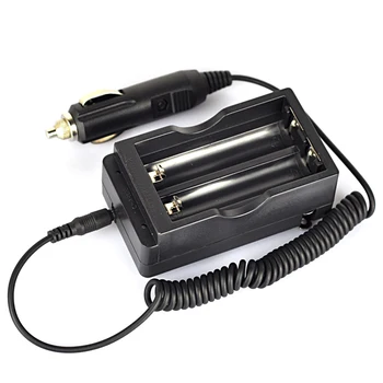 

BORUIT Output 4.2V Input 100-240V Universal Lithium Battery 18650 Battery Charging Car Charger DC