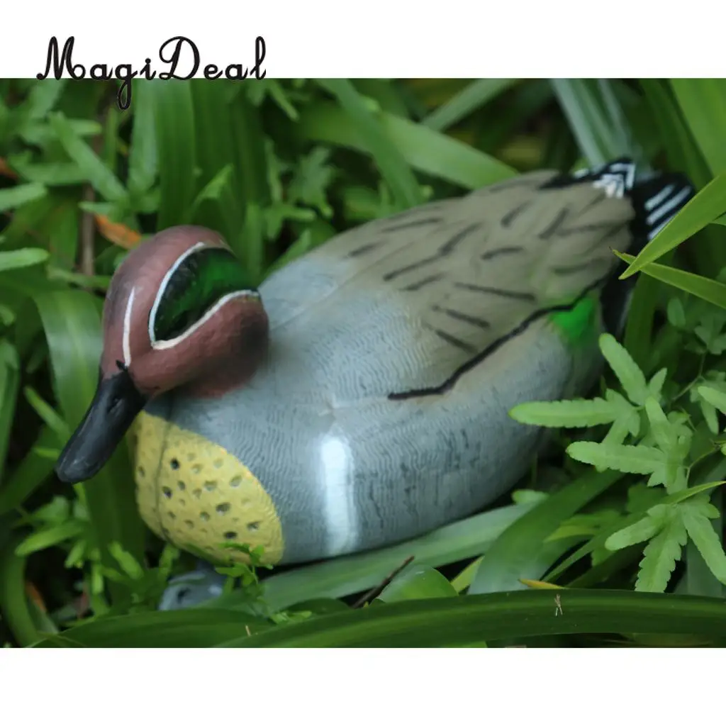 28/29/31/35/37cm Drake Duck Floating Decoy Scarer Weed Pest Control Repeller Ornament for Hunting Shooting Garden Decoration