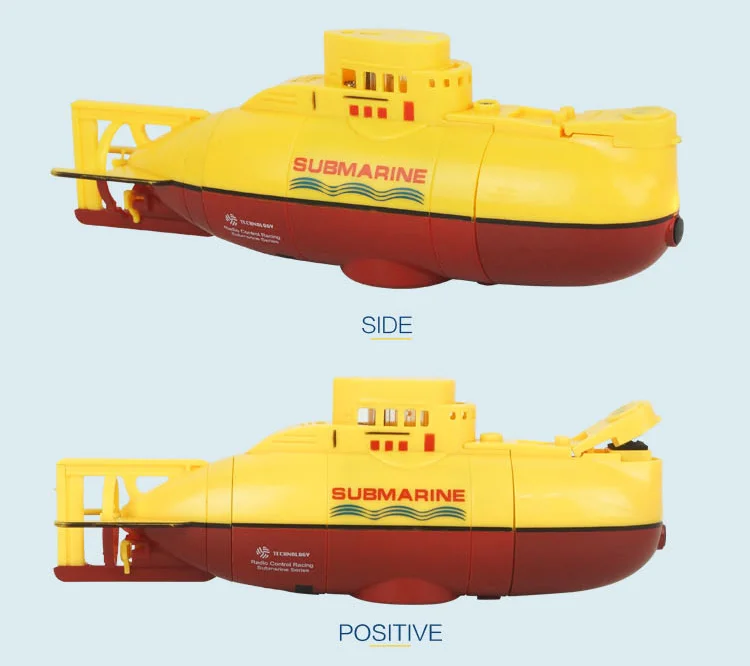 Радиоуправляемая подводная лодка игрушка пластиковая мини для погружения на открытом воздухе Rc Подводные игрушки пульт дистанционного управления модель подводной лодки беспроводной Rc под водой