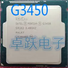 

INTEL ORIGINAL G3450 CPU Processor 3.4G 22NM LGA1150 Desktop cpu free shipping