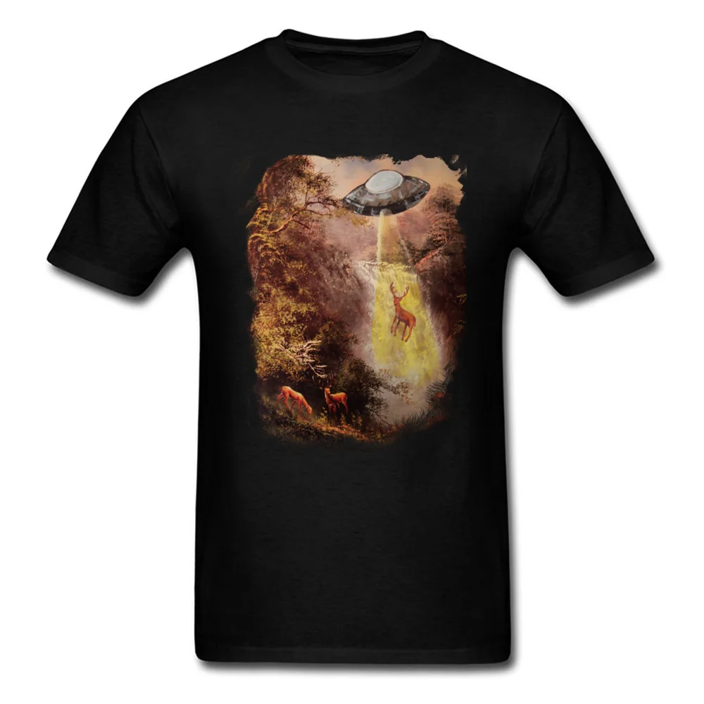 Deer hunters Tops Shirt Dominant Crew Neck Summer Short Sleeve Cotton Men T-Shirt Simple Style Tee Shirts Free Shipping Deer hunters black