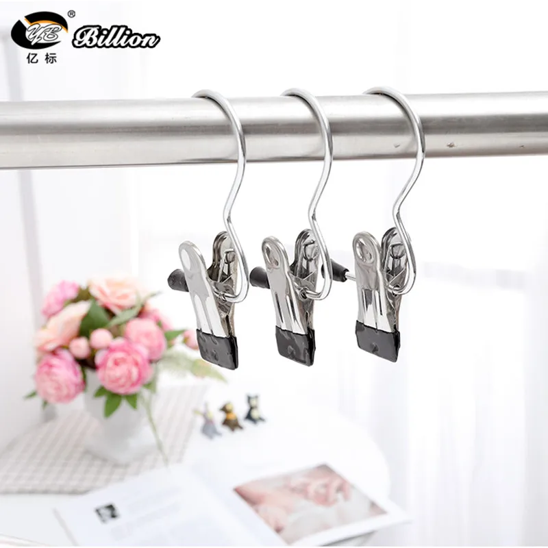 Factory wholesale High quality Mini Small one Single Clip Metal Hanger for boots socks hat cap drying Orginazation (4)