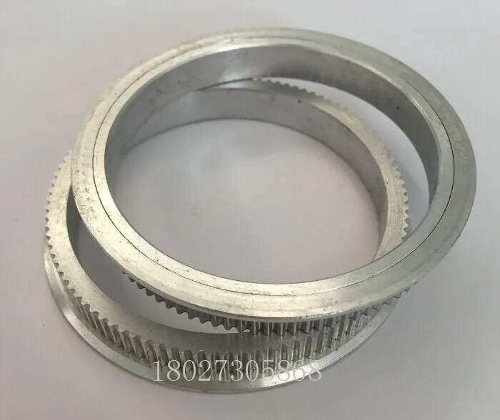 

2GT-100 tooth synchronous wheel 55.5mm bore size bandwidth 6 mm belt width wheel 2GT-100T timing pulley