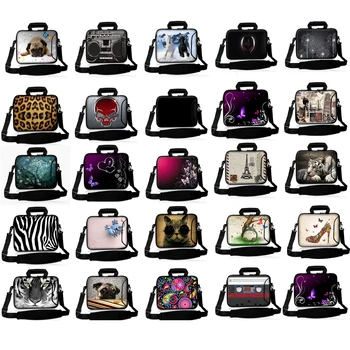 

print 10 13 15.6 17 17.3 13.3 14 15 Inch Laptop sleeve Notebook Bag Case Messenger Shoulder Laptop Bag for ipad macbook ALL-SS