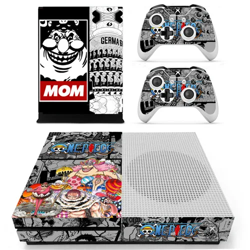Ys-xboxoneS-1588 Аниме one piece Луффи кожи наклейка для Xbox One S консоль и контроллеры для Xbox One тонкая кожа стикер s винил - Цвет: Ys-xboxoneS-1588