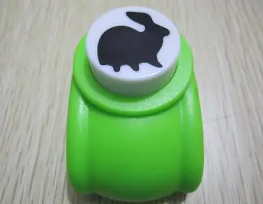 Бесплатная доставка 2-2.5 см кролик форма perfuradores Дырокол бумаги удар ручной, записки панчер DIY игрушка