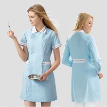 Профессиональный халат медсестры униформа Женская с длинным рукавом с коротким рукавом спортивные модели матовая одежда или униформа медсестры для женщин