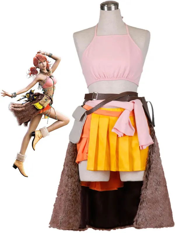 Oerba Dia Vanille Косплэй Final Fantasy XIII 13 костюм Индивидуальный заказ Любой Размер |