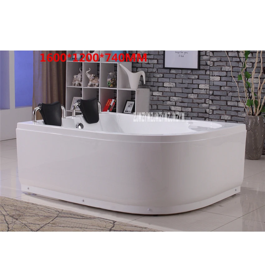 

Home Adult Bathroom Acrylic Bathtub Modern Left/Right Skirt Wall Corner Bathtub High-quality Family Hotel Bathroom Bathtub 1.6M