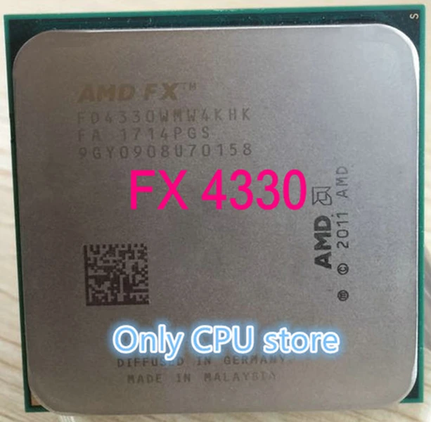 AMD FX 4330 FX 4330 Socket AM3 + четырехъядерный процессор 100% рабочий настольный процессор Бесплатная доставка|Процессоры| | АлиЭкспресс