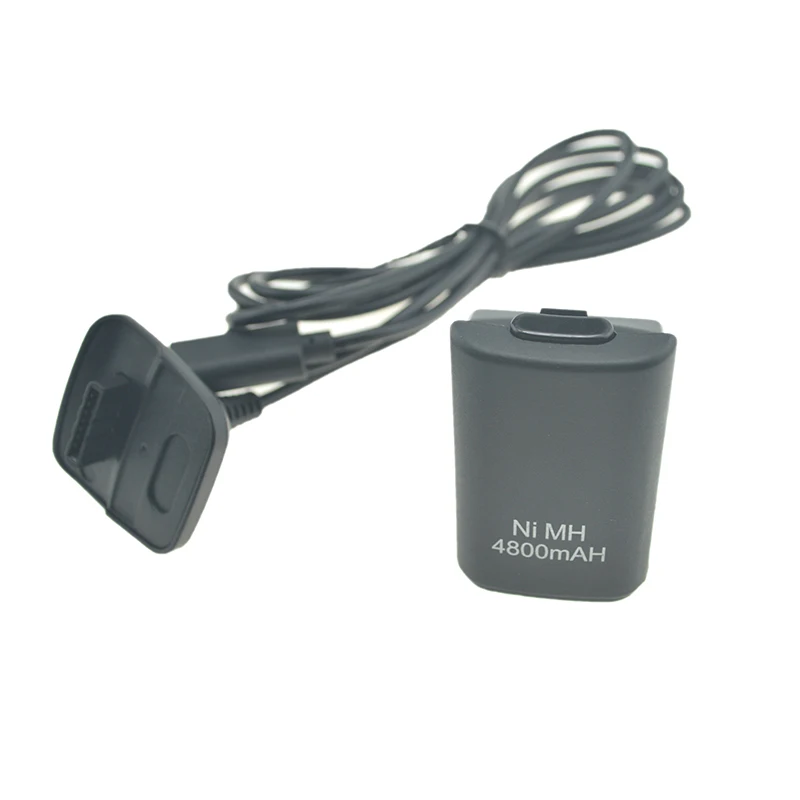 Для контроллера Xbox 360 4800mAh аккумулятор зарядное устройство кабель Проводные