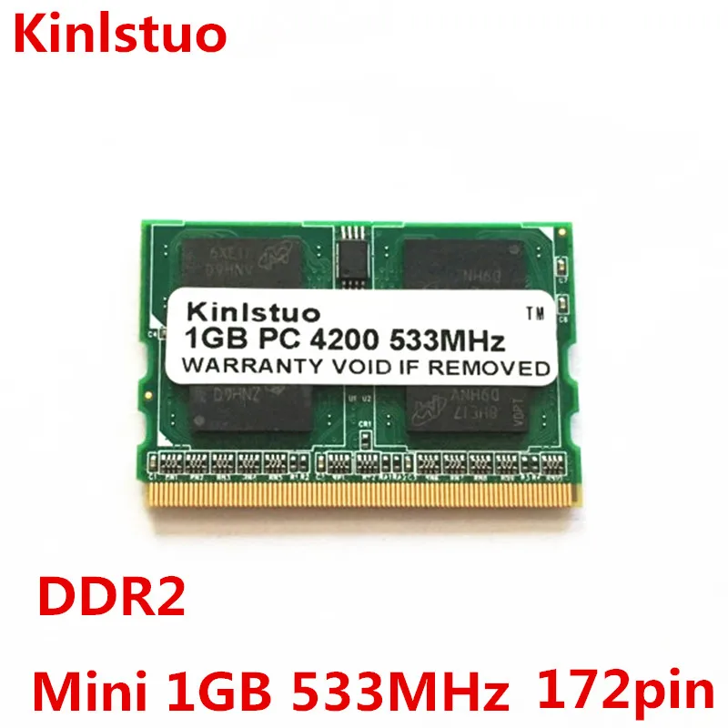 Acheter NOUVEAU 1g 1 gb PC2 4200 DDR2 400 533 667 mhz 172pin microDIMM Mémoire D ordinateur Portable POUR Fujitsu Ordinateur Portable Panasonic ram Livraison gratuite