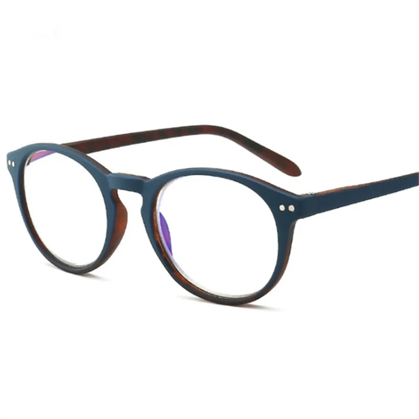 XojoX круглые модные очки для чтения, роскошные мужские и женские анти-синий светильник, очки для дальнозоркости, диоптрий для дальнозоркости+ 1,5 2,0 2,5 3,0