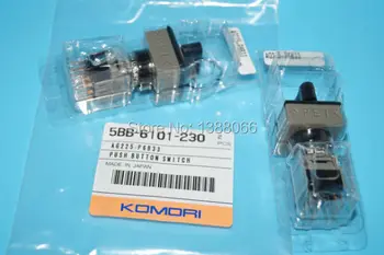 

5BB-6101-230,Komori push button switch,AG225-P6B33,original switch for Komori offset printing machines,AG225-P6
