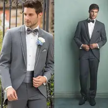 4 штук(JacketPantbowtiehandkerchiefs) одна кнопка максимумом нагрудные Мода Терно Masculino Ласточка пальто Последние Пальто Пант Стиль