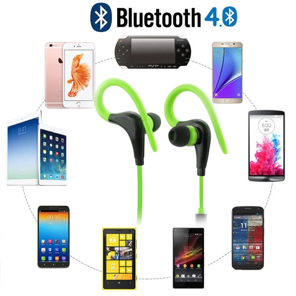 Sports Bluetooth  Wireless Sport Earphone Fitness Equipment