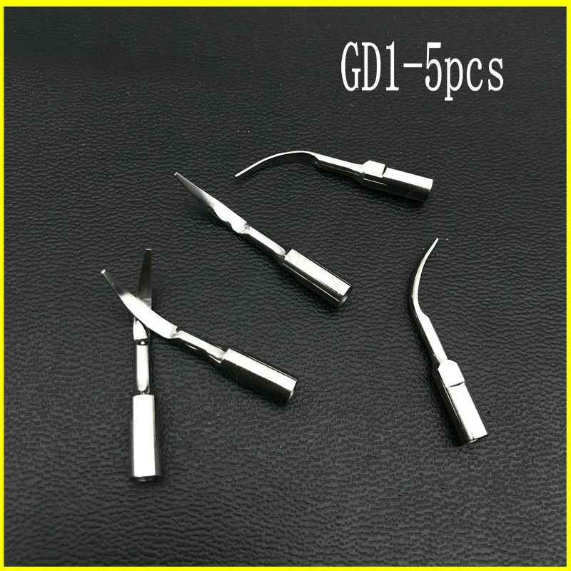 5pcslot Dental Ultrasonic Scaler Tips GD1 Compatible with DTESatelec Scaler Handpiece Teeth Whitening Dental Equipment (1)