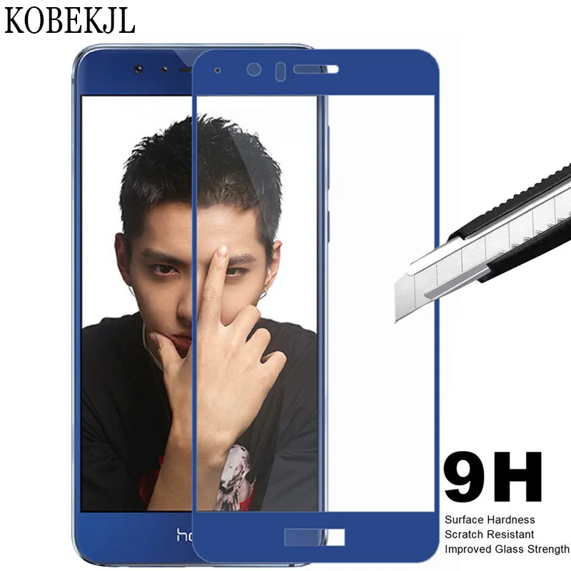 Закаленное стекло для Huawei Honor 8 Защита экрана FRD-L09 FRD L09 L19 экран защитное полное