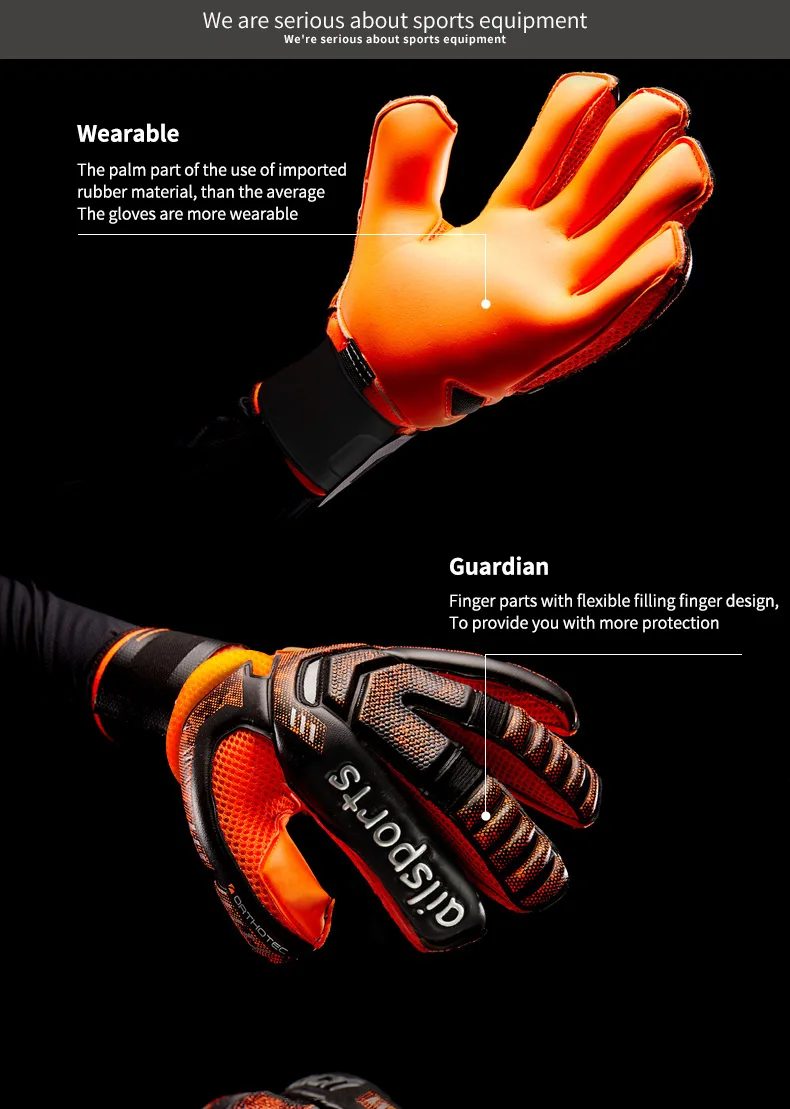 Мужские futbol профессиональные футбольные вратарские перчатки, утолщенные латексные детские вратарские перчатки, футбольные voetbal