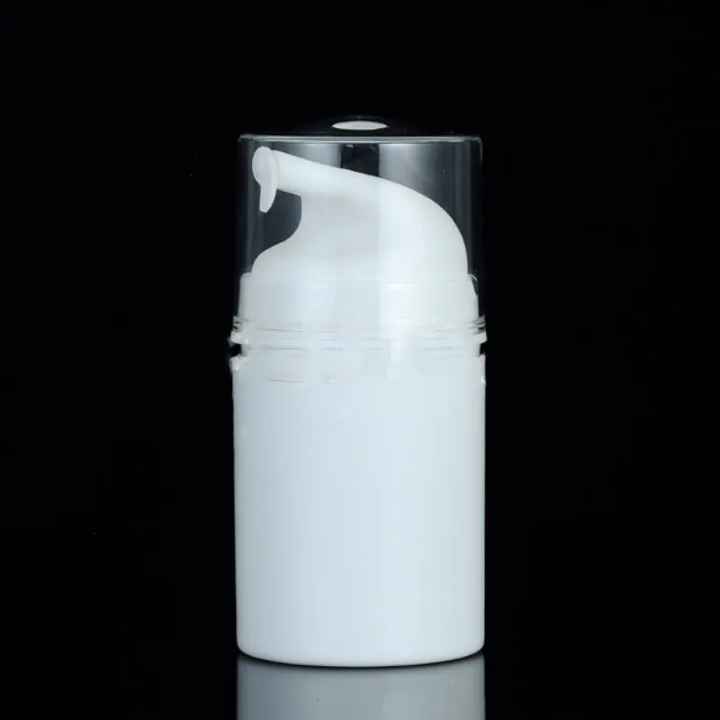 1 шт. 50 мл пластиковая ПЭТ пустая Пряжка типа Вакуумная бутылка эмульсия пресс-бутылки дорожная упаковка косметический контейнер портативный для женщин