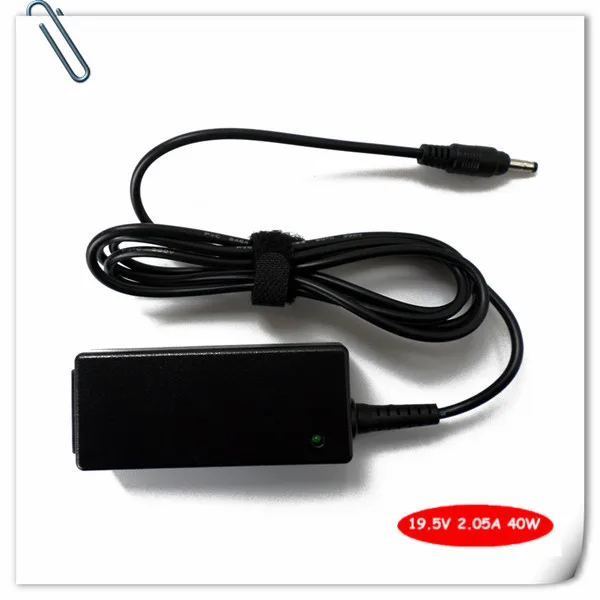 Новое зарядное устройство для ноутбука hp Mini 110 110-1045DX 580402 584540 210-1083NR 210-1087 19,5 в 2.05A 40 Вт адаптер переменного тока + шнур питания