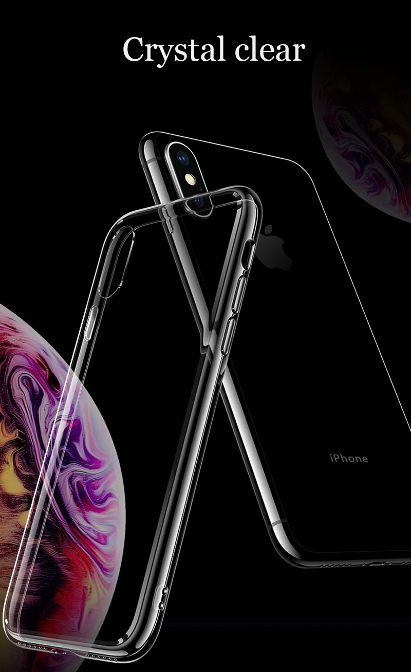 Suntaiho роскошный стеклянный чехол для iPhone XS Чехлы для MAX XR ультра тонкий прозрачный задний стеклянный чехол для iPhone X 7plus 8plus Мягкий край