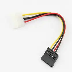 3 шт. адаптер питания 4pin к SATA 15pin 15 см кабель питания 1x4 pin к 1x15 pin/соединитель SATA ING-SHIPPING