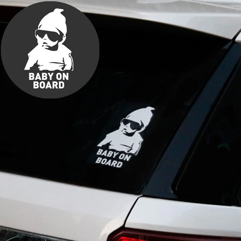 

15*9CM Car styling BABY ON BOARD Car stickers for Skoda Octavia A2 A5 A7 Fabia Rapid Superb Yeti Roomster