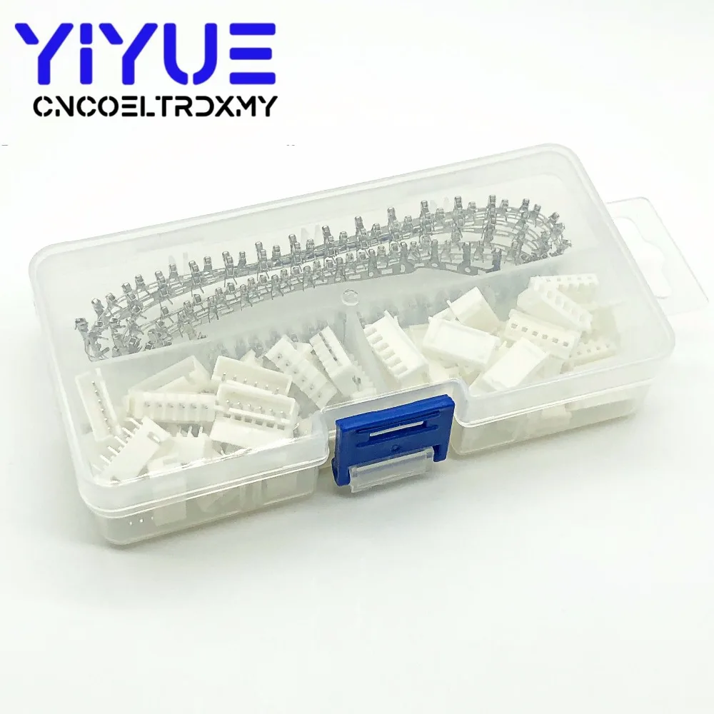 240pcs XH2.54 6pin 2.54mm Pitch Terminal Kit