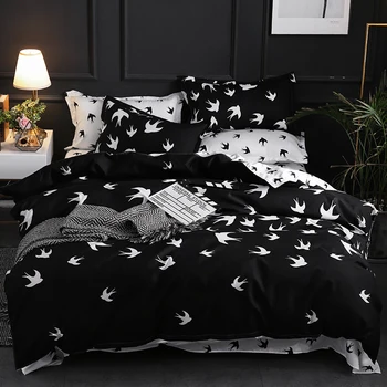 

Geometric Pattern Bed Linings AU US Size Duvet Cover Pillowcase,3pcs No Sheet No Filler