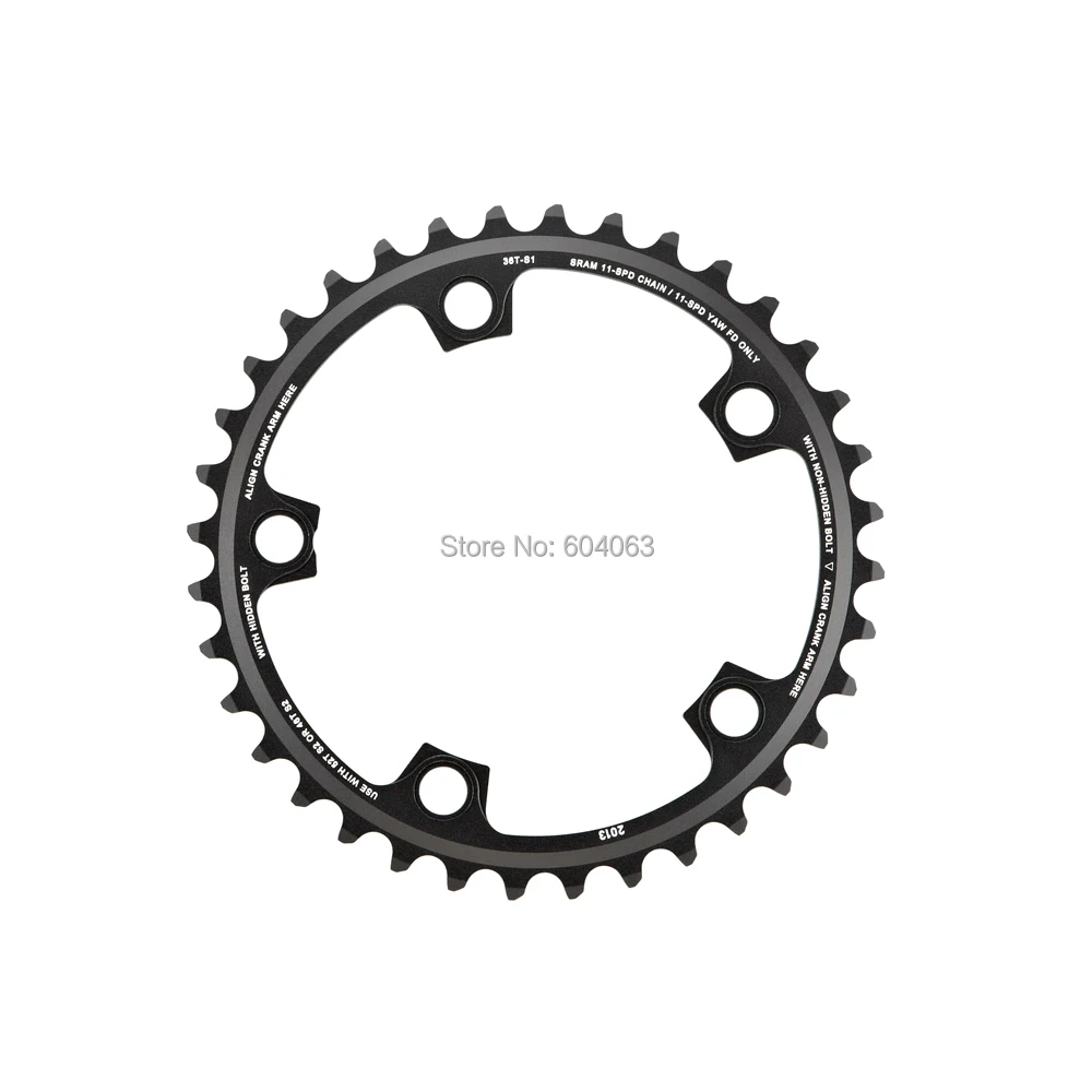 Для Sram RED X-Glide 2*11S ChainRing 34T road 11s дорожный шатун для велосипеда цепь кольцо для SRAM RED 22 Force 22