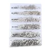 Super deal Shiny 1440PCS SS2 to ss10 non hotfix rhinestone Clear Crystal color 3D Nail Art Decorations Flatback Rhinestones ► Photo 3/6