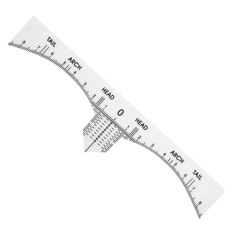 

10pcs Disposable Eyebrow Accurate Ruler Stickers Microblading Tattoo Measure Tools Permanent Reusable Ruler Tattoo Skin Tools
