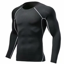 Мужская спортивная рубашка для бега, мужская рубашка для бега, Мужская футболка для спортзала, Спортивная рубашка для фитнеса, подходит для быстросохнущего велоспорта