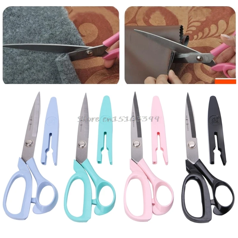 

Tailor Scissors Stainless Steel Clothes Cutters Cutting Shears Sewing Tools Home Scissors Drop Ship