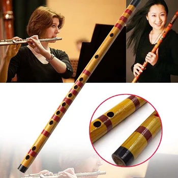

2020 Hot Sale 1 Pcs Professional Flute Bamboo Musical Instrument Handmade for Beginner Students 19ing