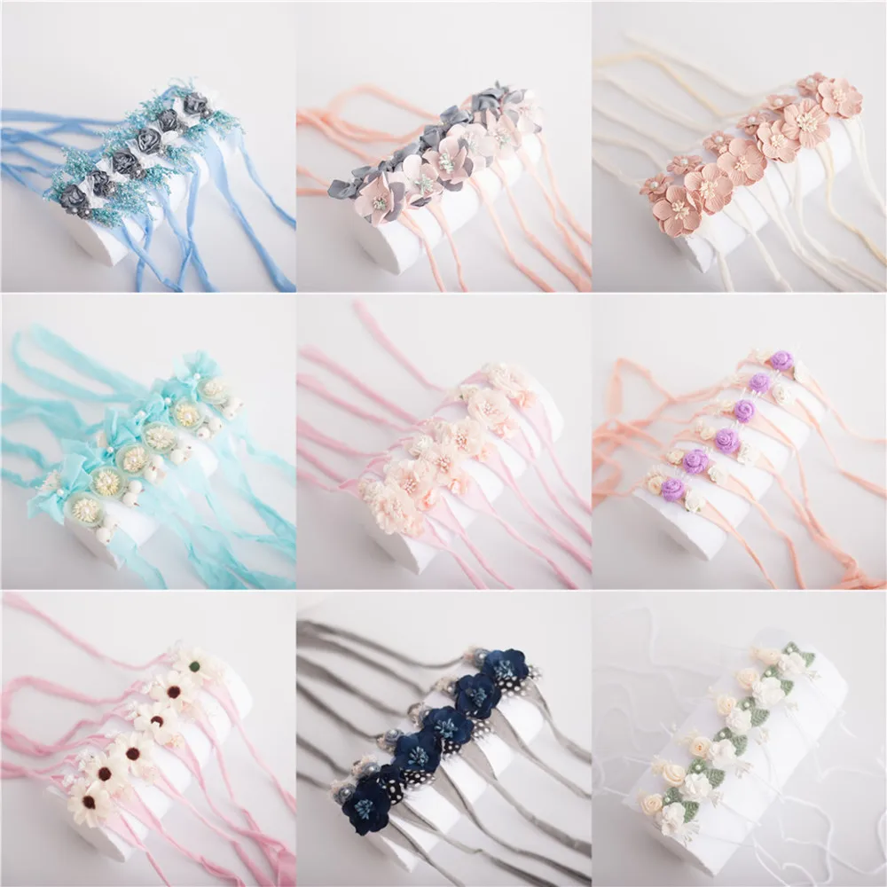 2019 Newborn Photography Props Baby Headband Baby Girl Accessories Hairband Headband Infant Photo Headwear Baby Girl Headbands