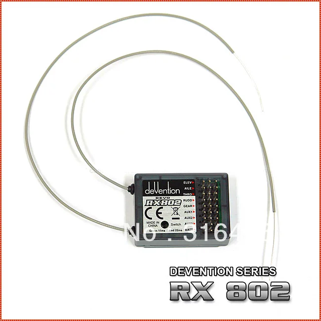 Walkera RX802 2 4 ГГц 8 канальный Радиоуправляемый приемник для Walker Devention Devo 8S цифровой