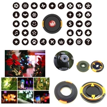 Bokeh Masters Kit Bokeh Effect Lens Cap Cover Filter for Artistic Romantic Night Scene Photography Canon Nikon Yongnuo Lenses