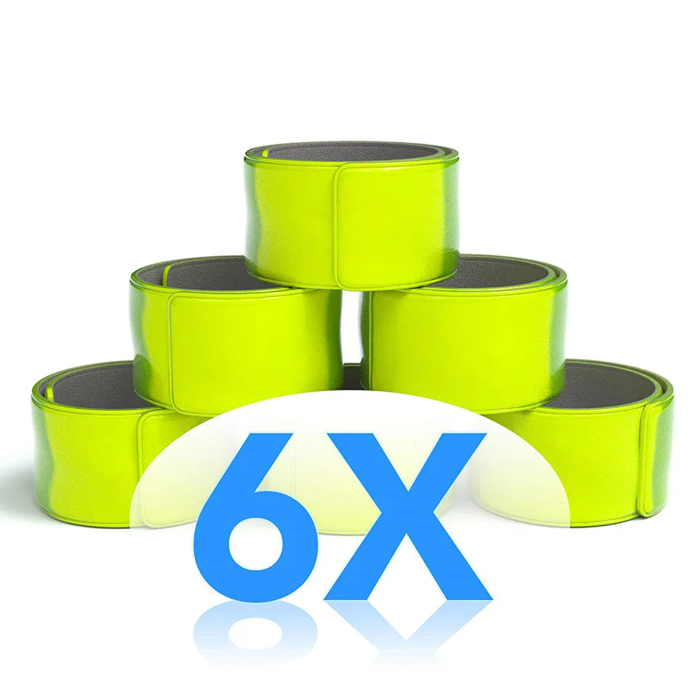 

6pcs Bicycle Reflective Safe Leg Pants Clip Strap Beam Band Bottom Belt Road Bicycle Leg Pants Clip Strap Riding Leggings Band