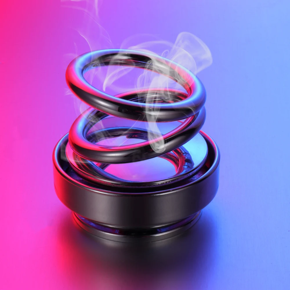 

New Double Ring Rotating Suspension Aromatherapy Suspension Car Aromatherapy Rotating Aromatherapy Car Perfume